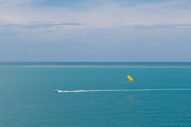 Poolside grill kitchen at Athena Ares Seaside Estate, South Padre Island